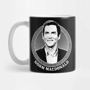 Norm Macdonald // Retro Fan Art Tribute Design Mug